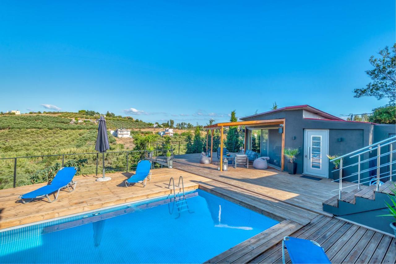 Private Pool Villa Ggki Skepasti Eksteriør billede